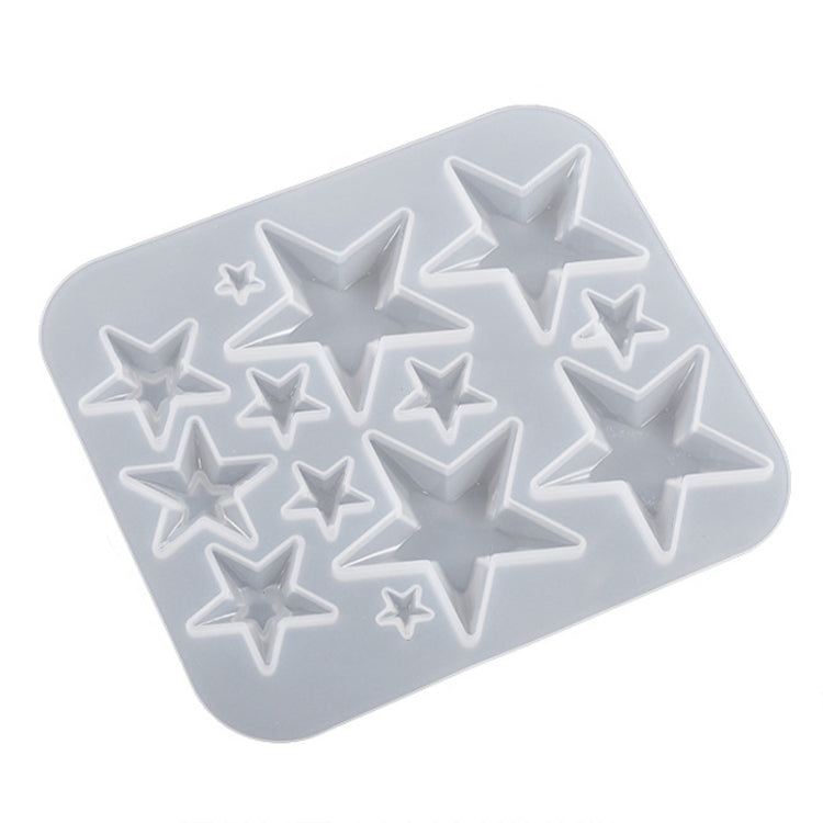 DIY Epoxy Resin Three-Dimensional Geometric Pendant Earring Silicone Mold, Spec: Pentagram - free shipping - PMc TechLife - Order now!