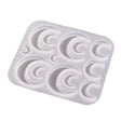 DIY Epoxy Resin Three-Dimensional Geometric Pendant Earring Silicone Mold, Spec: Moon - free shipping - PMc TechLife - Order now!