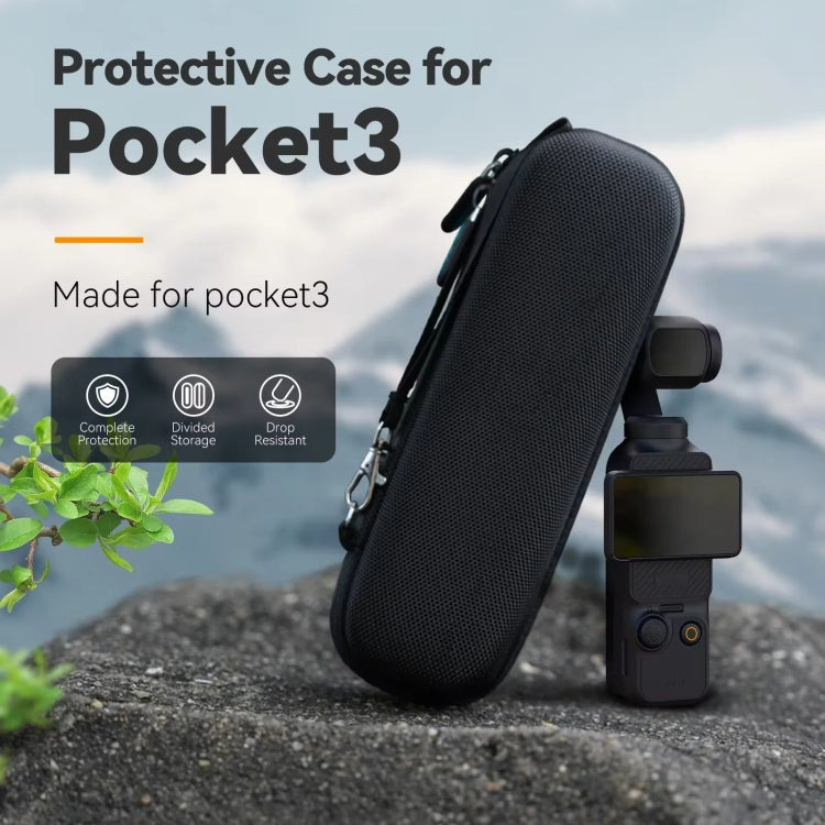 For DJI Osmo Pocket 3 Camera TELESIN Portable Carrying Bag Storage Case(Black) - free shipping - PMC Jewellery - Order now!