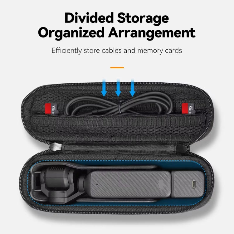 For DJI Osmo Pocket 3 Camera TELESIN Portable Carrying Bag Storage Case(Black) - free shipping - PMC Jewellery - Order now!