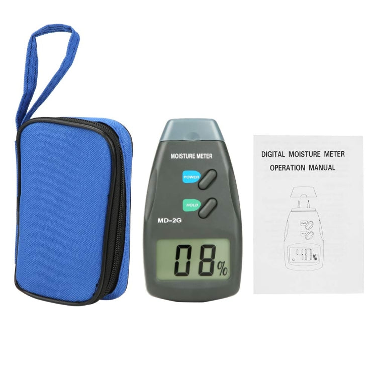 MD-2G 2 Pin LCD Screen Digital Display Wood Moisture and Humidity Detector - PH & Moisture Meter by PMC TechLife | Online Shopping South Africa | PMC TechLife | Buy Now Pay Later Mobicred