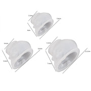 DIY Epoxy Candle Skull Keychain Pendant Silicone Mold Halloween Ornaments Mold, Spec: L