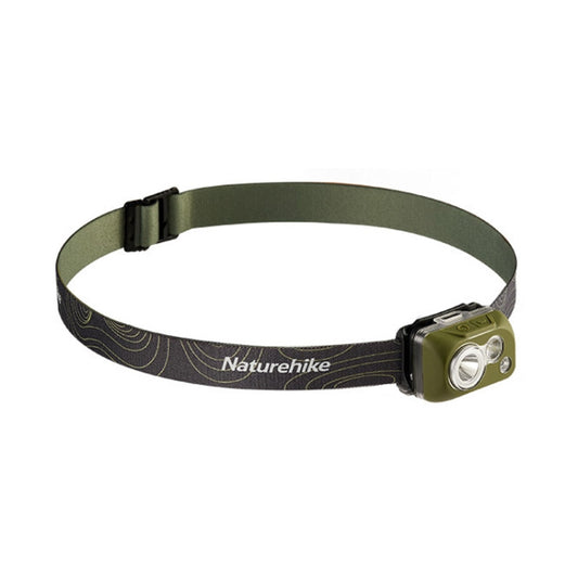 Naturehike IP68 Grade Waterproof Headlamp Outdoor Hiking Mountaineering Strong Light Headwear Lighting(Dark Green) - Headlamp by Naturehike | Online Shopping South Africa | PMC Jewellery | Buy Now Pay Later Mobicred