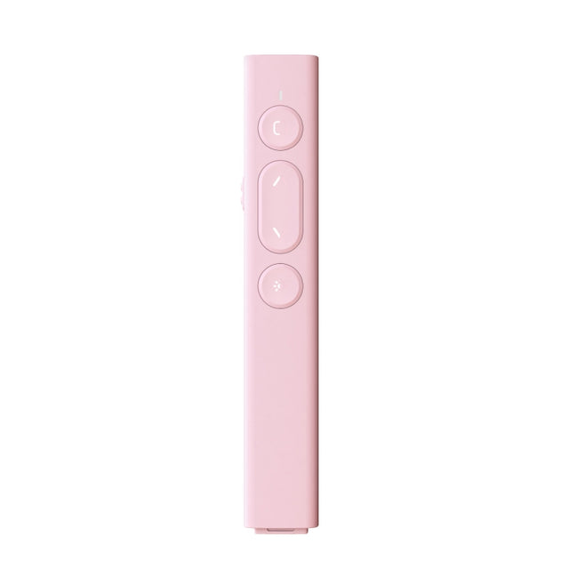 B2 2.4GHz Dual-Mode Conference PPT Wireless Page Turning Pen Multimedia Infrared Laser Pointer(Pink)