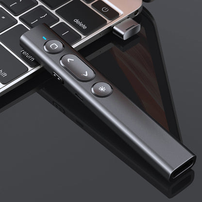 B2 2.4GHz Dual-Mode Conference PPT Wireless Page Turning Pen Multimedia Infrared Laser Pointer(Black) -  by PMC Jewellery | Online Shopping South Africa | PMC Jewellery | Buy Now Pay Later Mobicred
