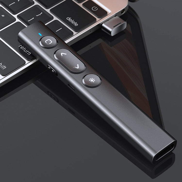 B2 2.4GHz Dual-Mode Conference PPT Wireless Page Turning Pen Multimedia Infrared Laser Pointer(White) -  by PMC Jewellery | Online Shopping South Africa | PMC Jewellery | Buy Now Pay Later Mobicred