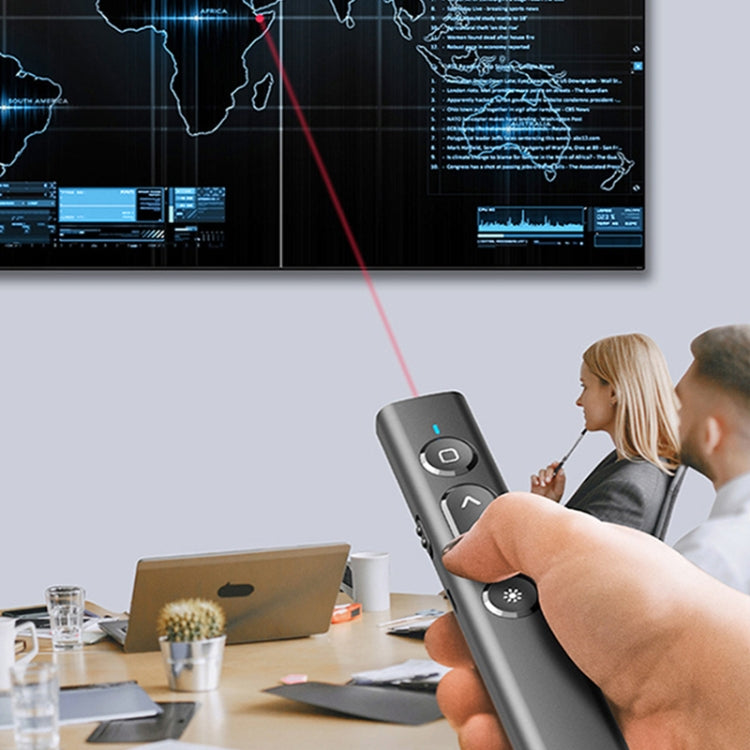 B2 2.4GHz Dual-Mode Conference PPT Wireless Page Turning Pen Multimedia Infrared Laser Pointer(Black) -  by PMC Jewellery | Online Shopping South Africa | PMC Jewellery | Buy Now Pay Later Mobicred
