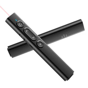 B2 2.4GHz Dual-Mode Conference PPT Wireless Page Turning Pen Multimedia Infrared Laser Pointer(Pink)