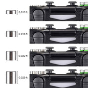 For PS4 32pcs /Set Gamepad Metal Buttons Mushroom Head Magnetic Base Cross Keys Accessory Set