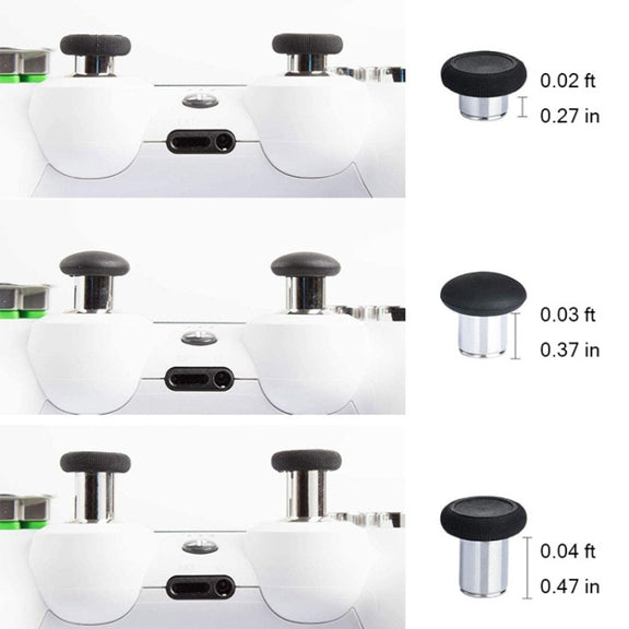 For PS5 Cross Key 3pcs /Set Gamepad Metal Buttons Mushroom Head Magnetic Base Cross Keys Accessory Set