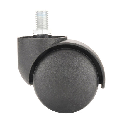 M10 Screw Quiet Swivel Chair Universal Wheels Office Chair Roller Casters(Black) - Furniture Accessories by PMC Jewellery | Online Shopping South Africa | PMC Jewellery | Buy Now Pay Later Mobicred