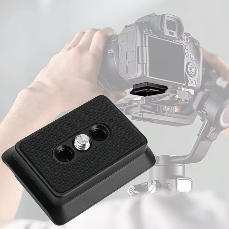 For DJI RSC 2 / RS 2 / RS 3 Stabilizer Upper Quick Release Plate 50x38mm - free shipping - PMC TechLife - Order now!