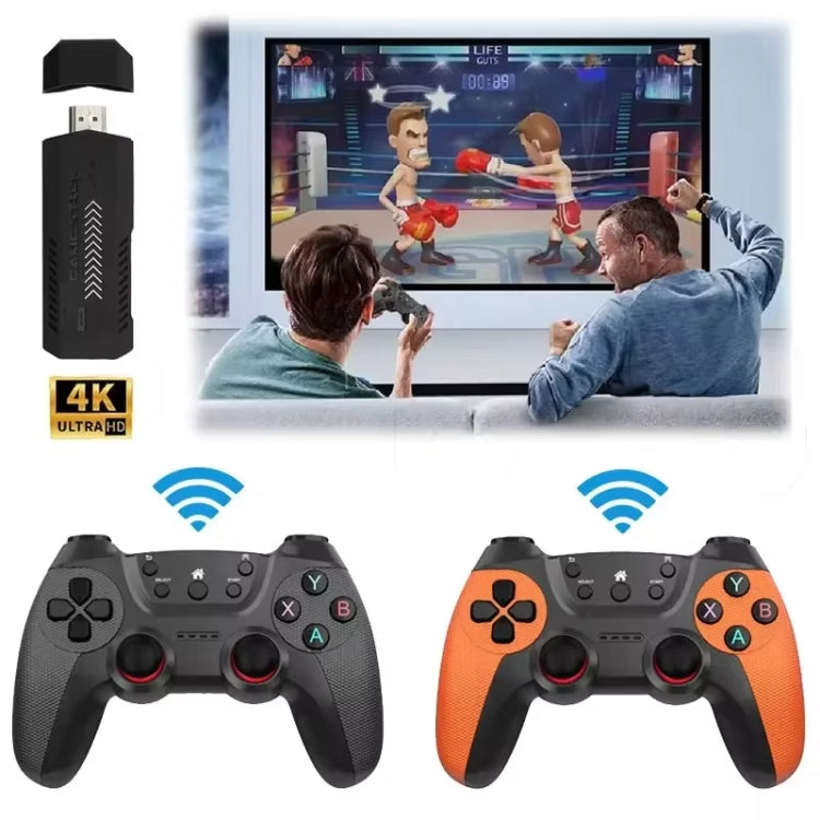 X2 Ultra Video Game Stick Console With 2.4G Double Wireless Controller 128GB