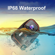 SC002 4K/60FPS IP68 Water-resistant WiFi HD Mini Outdoor Sports Diving Camera, Color: Black+64G