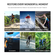 SC002 4K/60FPS IP68 Water-resistant WiFi HD Mini Outdoor Sports Diving Camera, Color: Black+64G