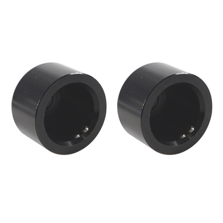 For Harley Davidson Motorcycle Modified Front Axle Wheel Covers Front Axle Decorative Cover(Black) - Replacement Parts by PMC TechLife | Online Shopping South Africa | PMC TechLife | Buy Now Pay Later Mobicred