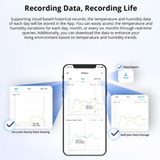Sonoff SNZB-02P Wireless Temperature And Humidity Sensor Detector Smart Home