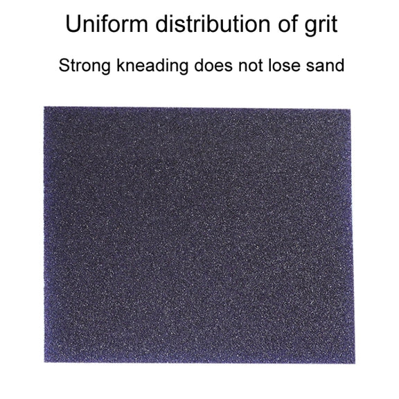 60# Woodworking Polishing Metal Rust Removal Wet And Dry Sponge Sandpaper