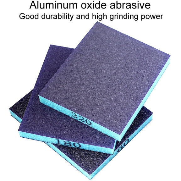 60# Woodworking Polishing Metal Rust Removal Wet And Dry Sponge Sandpaper