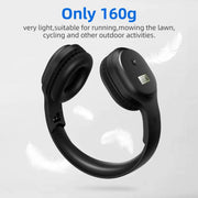 A8 Charging Version Portable Digital Display FM Headphone(Black)