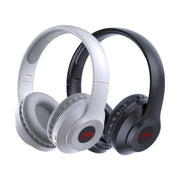 X5 Portable Digital Display Folding Headset FM Radio Headphones, Color: Charging Black