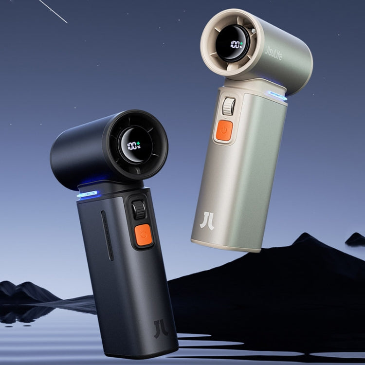 JisuLife FA55 Handheld Portable Small Fan Mini Rechargeable Electric Fan(Brown) - free shipping - PMC TechLife - Order now!