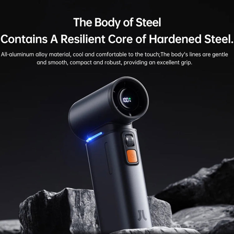 JisuLife FA55 Handheld Portable Small Fan Mini Rechargeable Electric Fan(Brown) - free shipping - PMC TechLife - Order now!