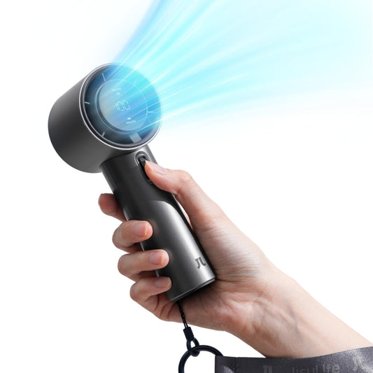 JisuLife FA53 Pro 1 High-speed Powerful Cooling Handheld Small Fan Mini Portable USB Rechargeable Desktop Fan(Dark Gray) - free shipping - PMC Jewellery - Order now!