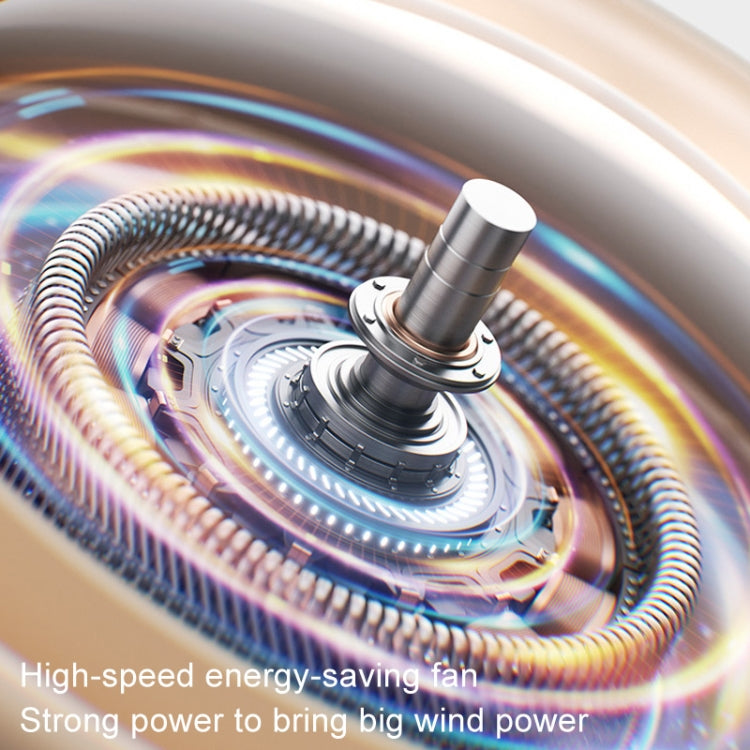 JisuLife Stroller Fan Life2S High Speed Energy Saving Stroller Mini Fan Octopus Bladeless Swingable Head Air Purifying Fan(Brown) - free shipping - PMC TechLife - Order now!