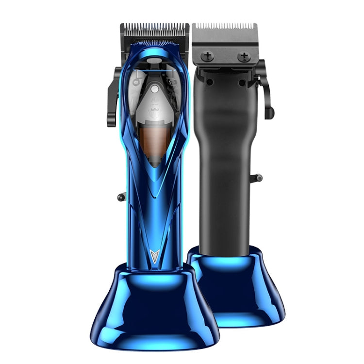 Rechargeable Magnetic Suspension High-speed Electric Hair Clipper(Blue) - free shipping - PMC TechLife - Order now!