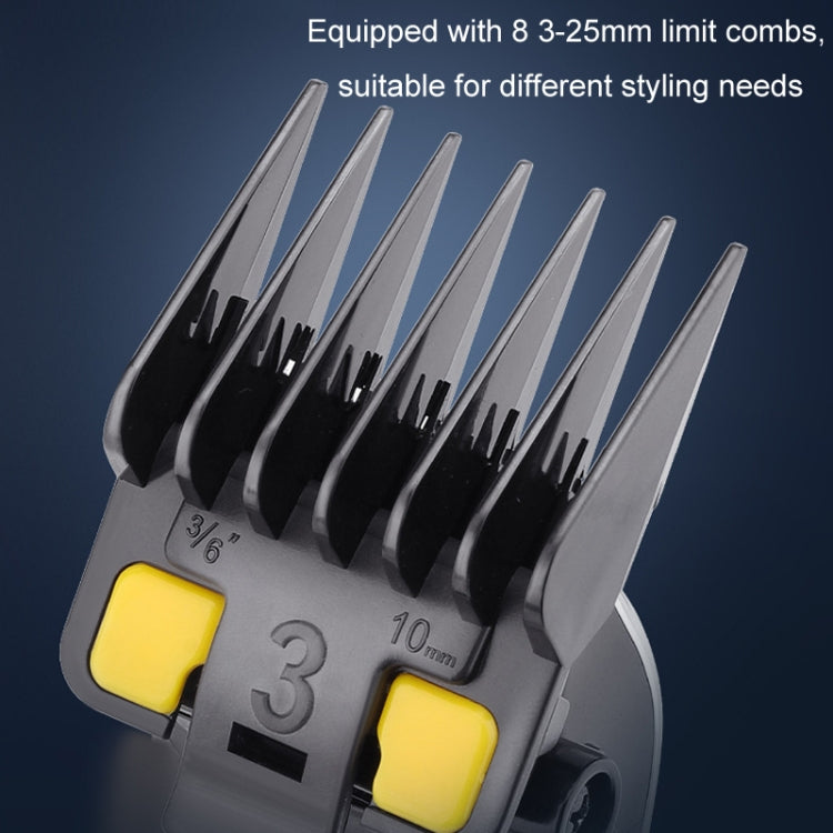 Rechargeable Magnetic Suspension High-speed Electric Hair Clipper(Black) - free shipping - PMC TechLife - Order now!