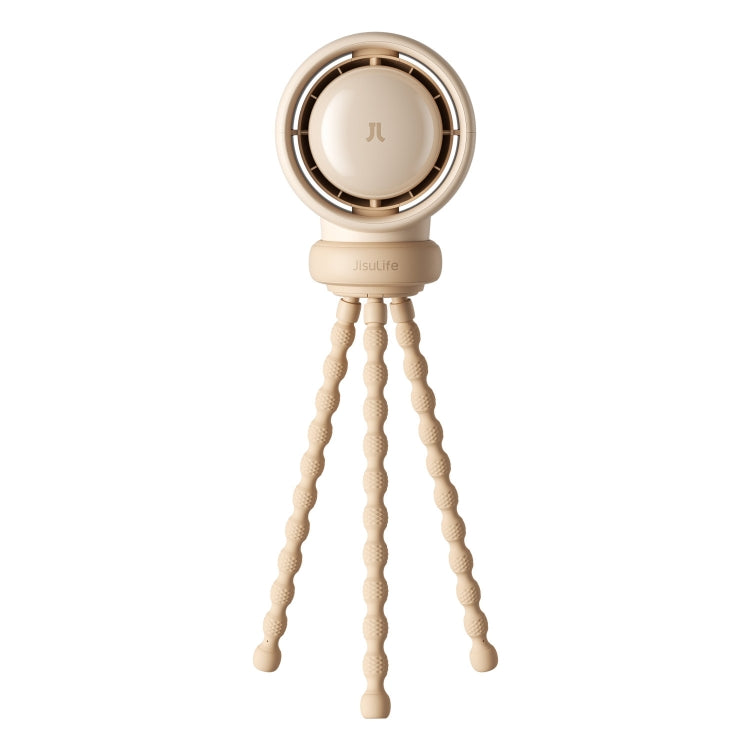 JisuLife Stroller Fan Life2 Stroller Octopus Fan High Speed Portable Desktop Clip Fan(Brown) - free shipping - PMC TechLife - Order now!