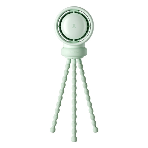 JisuLife Stroller Fan Life2 Stroller Octopus Fan High Speed Portable Desktop Clip Fan(Mint Green)