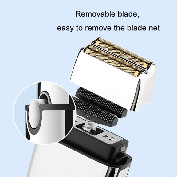 3pcs /Set Men Home Hair Salon High-power Hair Clipper(Colorful)