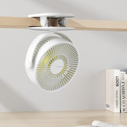JisuLife FA29A Clip Desktop Mini Fan Portable USB Rechargeable Fan(Dark Green)
