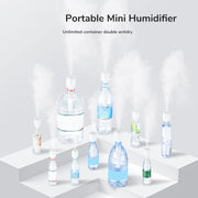 JisuLife JB07 Wireless High Mist Portable Humidifier, No Water Tank, Color: White 2200mAh