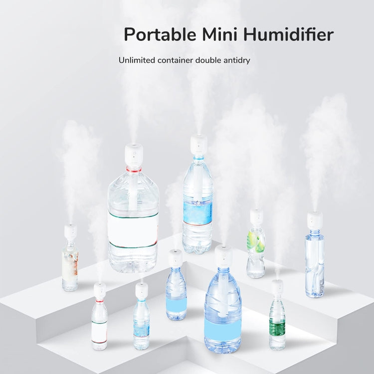 JisuLife JB07 Wireless High Mist Portable Humidifier, No Water Tank, Color: White 2200mAh