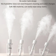 JisuLife JB07 Wireless High Mist Portable Humidifier, No Water Tank, Color: White 2200mAh