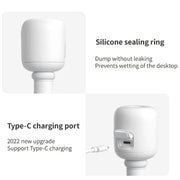 JisuLife JB07 Wireless High Mist Portable Humidifier, No Water Tank, Color: White 1100mAh