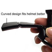 TUYU Motorcycle Integrated Hinged Helmet Chin Sports Camera Mounting Bracket, Style: With 2 Stickers