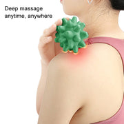 Hedgehog Massage Ball Plantar Relaxation Roller Ball TRP Yoga Fitness Handheld Fascia Ball(Blue)