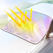 Car Laser Front Windshield Sun Protection Heat Insulation Sunshade, Size: Large