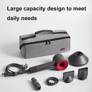 For Dyson Baona BN-DS010 Large Capacity Water-resistant Hair Dryer Storage Bag(Black)