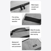 For Dyson Baona BN-DS010 Large Capacity Water-resistant Hair Dryer Storage Bag(Gray)