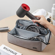 For Dyson Baona BN-DS010 Large Capacity Water-resistant Hair Dryer Storage Bag(Black)