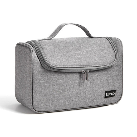 For Dyson Baona BN-DS002 Large Capacity Portable Handheld Hair Dryer Storage Bag with Hook(Gray)