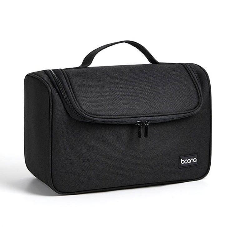 For Dyson Baona BN-DS002 Large Capacity Portable Handheld Hair Dryer Storage Bag with Hook(Black) - For Dyson Accessories by Baona | Online Shopping South Africa | PMC TechLife | Buy Now Pay Later Mobicred