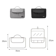 For Dyson Baona BN-DS002 Large Capacity Portable Handheld Hair Dryer Storage Bag with Hook(Black)