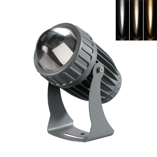 10W One Beam LED Spotlight Outdoor Water-resistant Lighting Pillar Wall Light Remote Landscape Lamp, Color: Choose 1 of 3 Colors