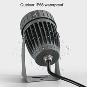 10W One Beam LED Spotlight Outdoor Water-resistant Lighting Pillar Wall Light Remote Landscape Lamp, Color: Choose 1 of 3 Colors